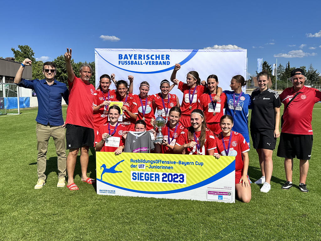 Siegerinnen des AusbildungsOffensive-Bayern Cups 2023 der U17-Juniorinnen stehen fest