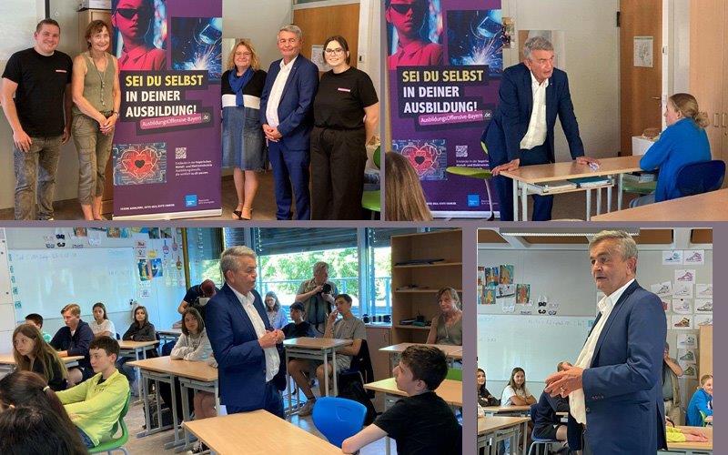 AusbildungsOffensive-Bayern gestaltet Berufsorientierung an bayerischen Schulen