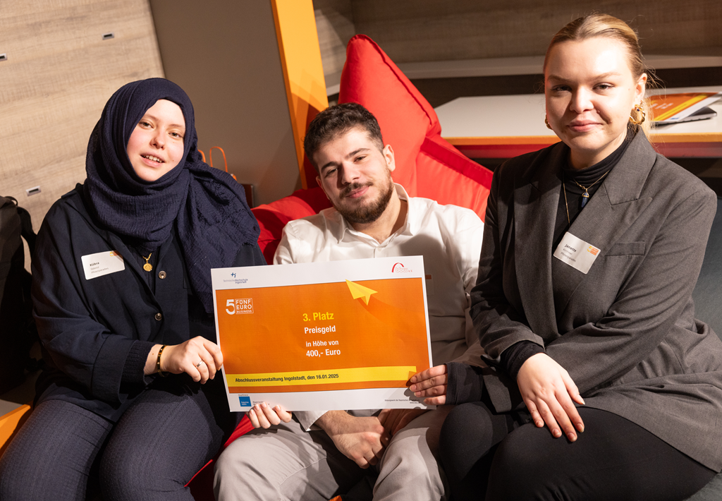 Start-up-Spirit an der Technischen Hochschule Ingolstadt – Der “5-Euro-Business“-Wettbewerb kürt innovative Geschäftsideen