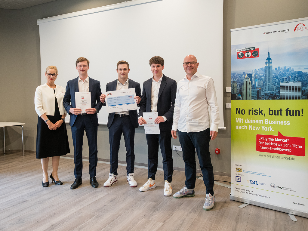 Würzburger Team MPF gewinnt Play the Market 2025!