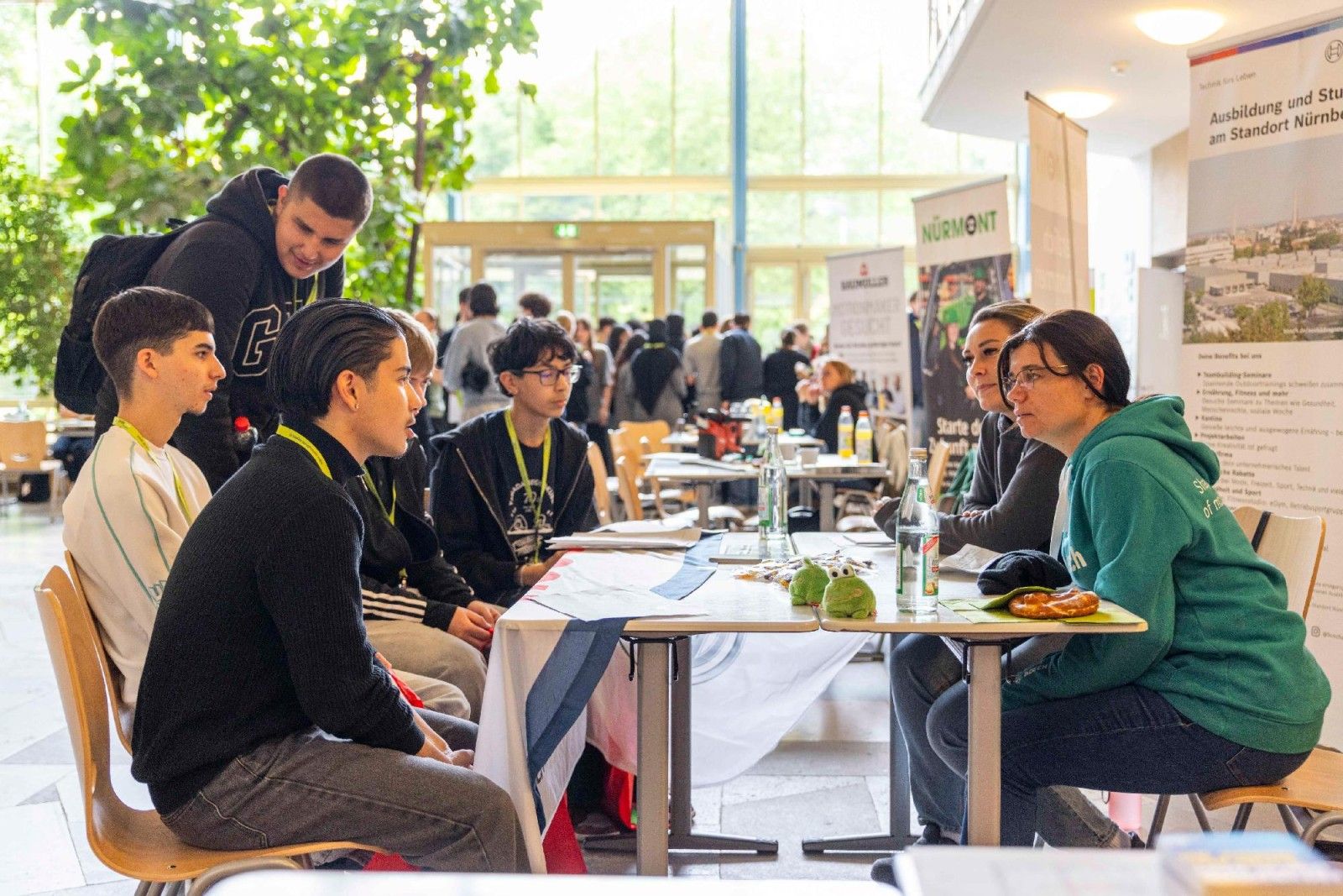 Rückblick – sprungbrett SPEED DATING am Sigena-Gymnasium in Nürnberg