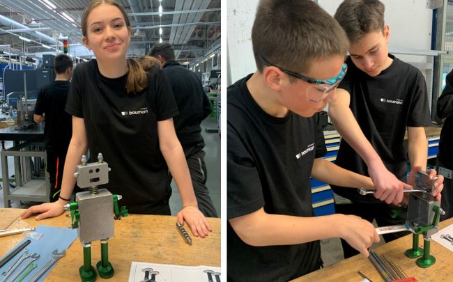 “Hightech live!“-Camp bei Baumann Automation öffnet die Türen in die technische Berufswelt