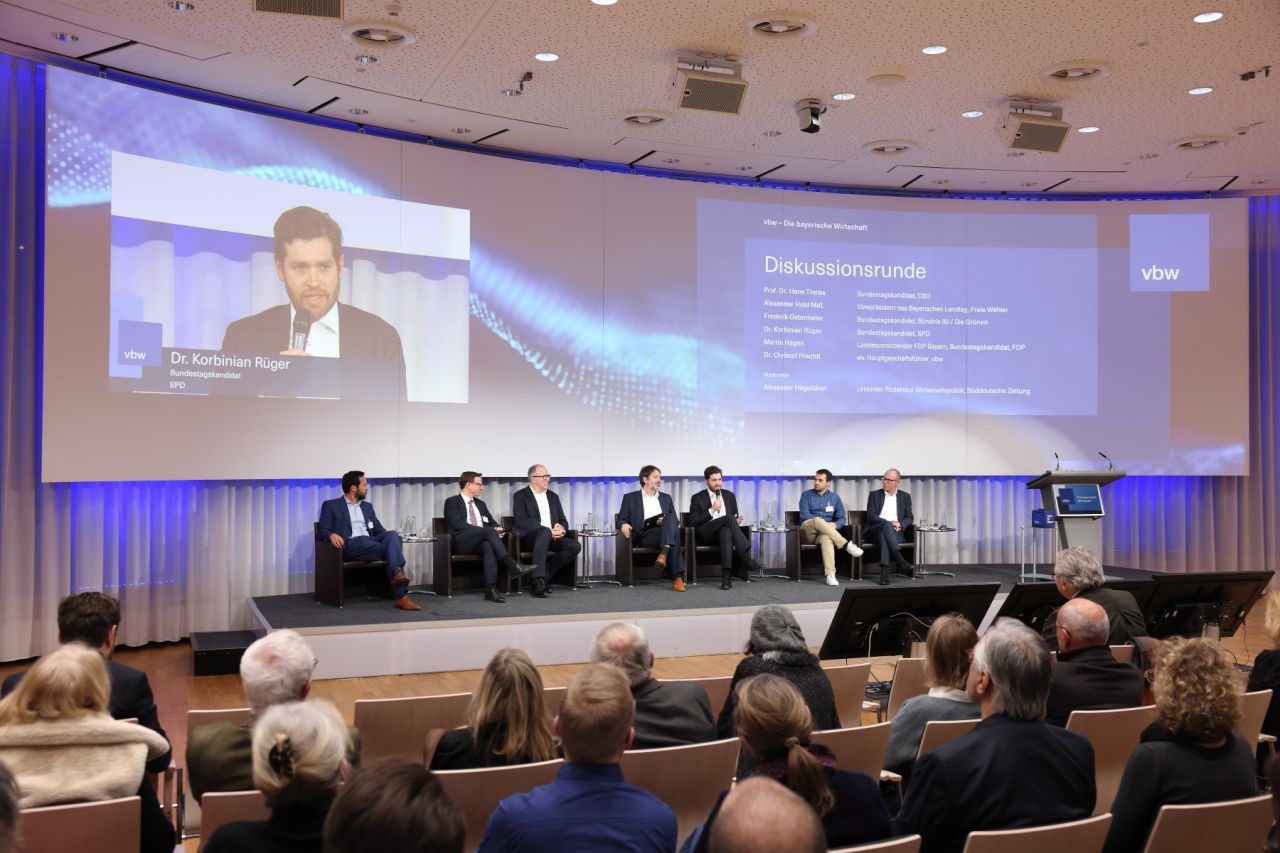 Die Diskussionsrunde auf dem Kongress.