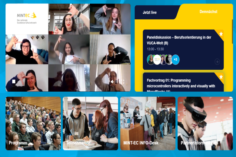 MINT-EC bietet Schulen eine breite Palette von Veranstaltungen und Förderprogrammen für Schülerinnen an.