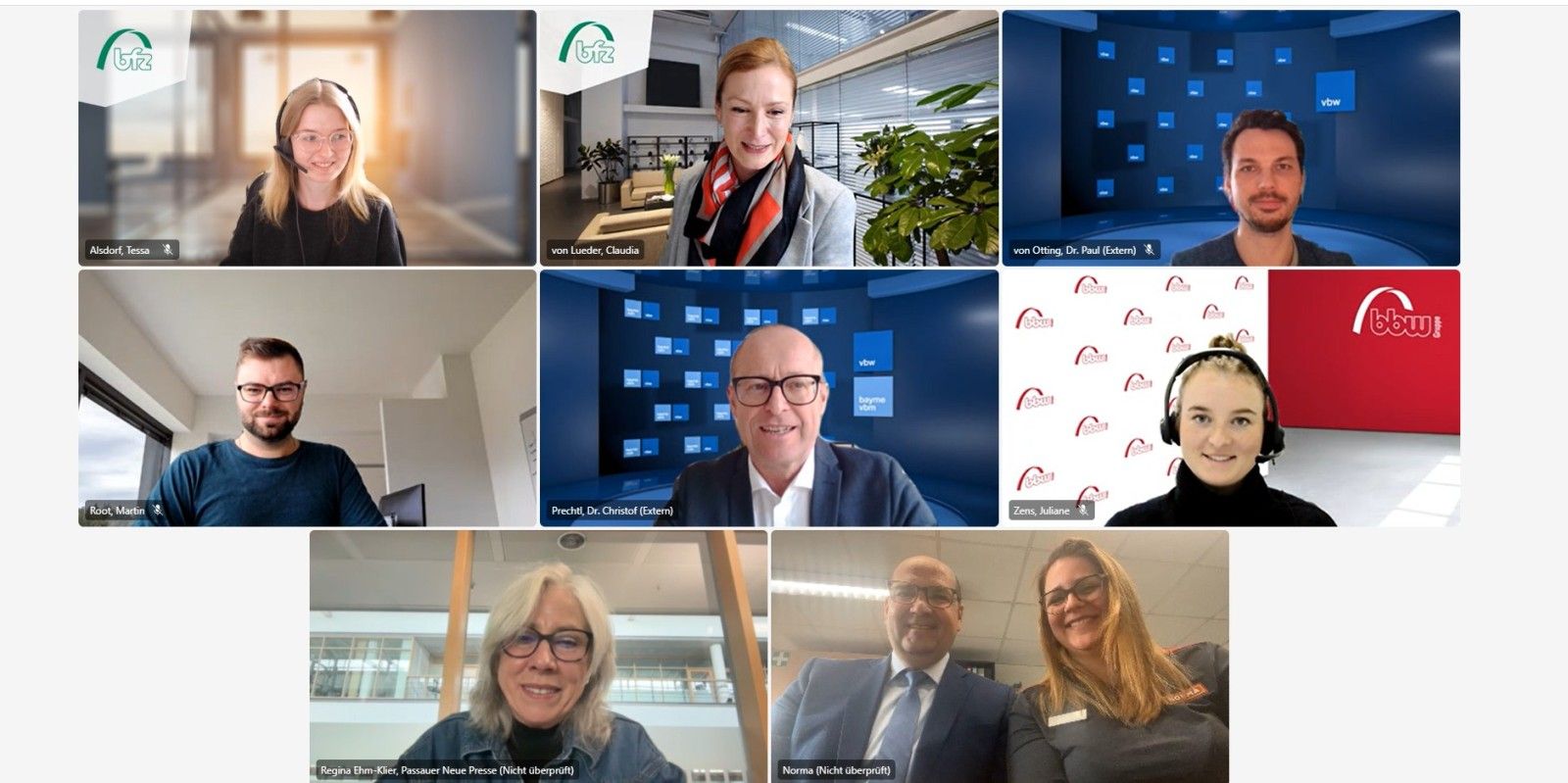 Online-Projektbesuch Chance Teilqualifizierung 2025